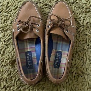 Leather Sperry Boat Shoes